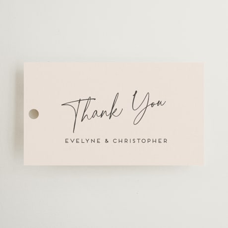 Wedding Favor Tags