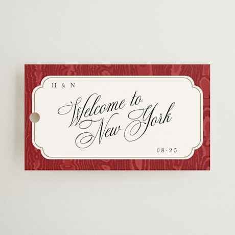 Wedding Favor Tags