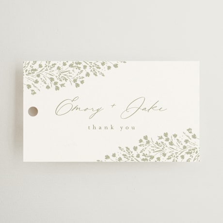 Wedding Favor Tags