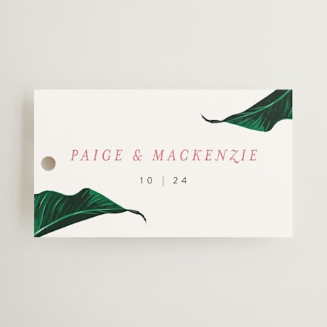 Wedding Favor Tags