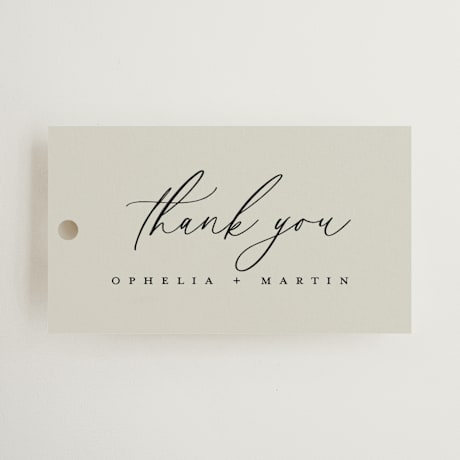 Wedding Favor Tags