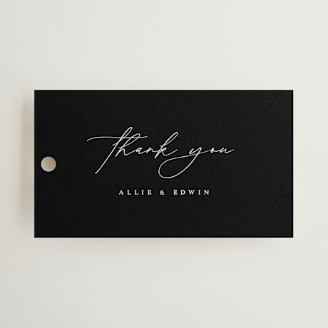 Wedding Favor Tags