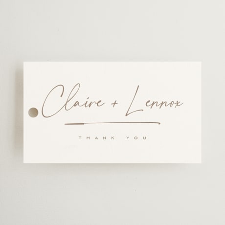 Wedding Favor Tags