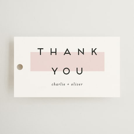 Wedding Favor Tags