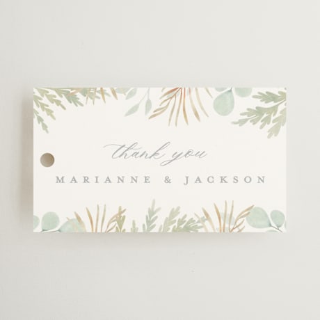 Wedding Favor Tags