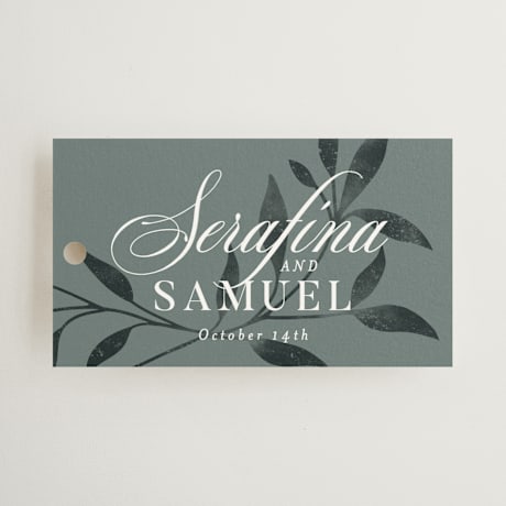 Wedding Favor Tags