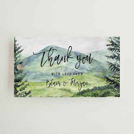 Wedding Favor Tags