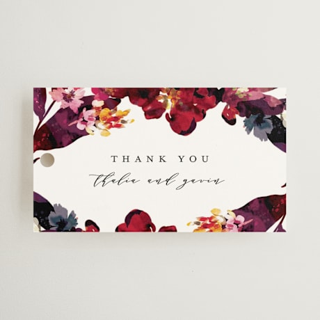 Wedding Favor Tags