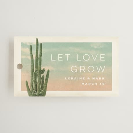 Wedding Favor Tags