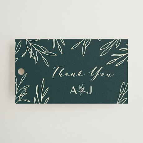Wedding Favor Tags