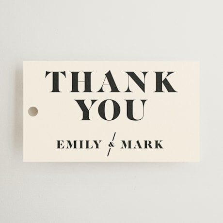 Wedding Favor Tags