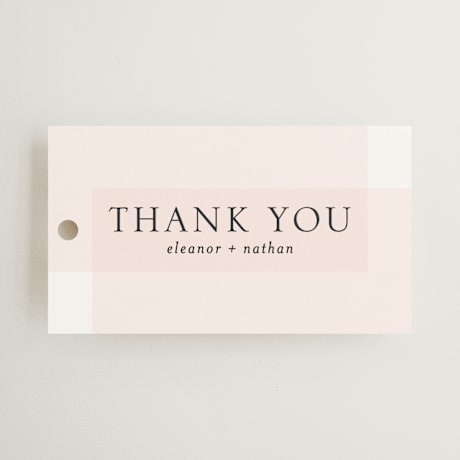 Wedding Favor Tags