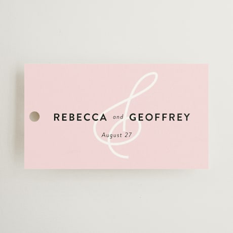 Wedding Favor Tags