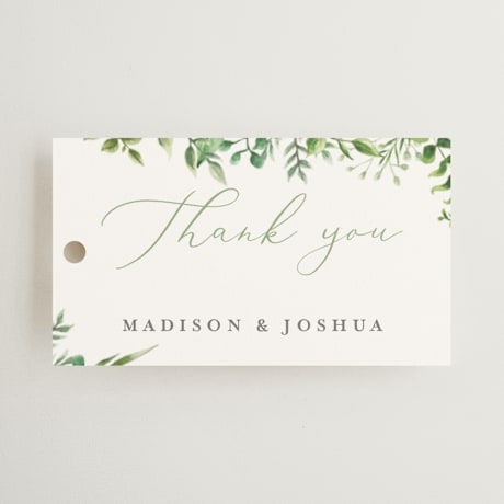Wedding Favor Tags