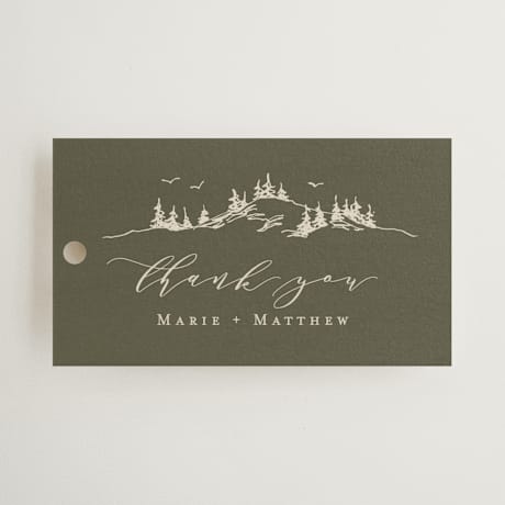 Wedding Favor Tags