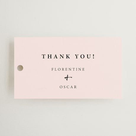 Wedding Favor Tags