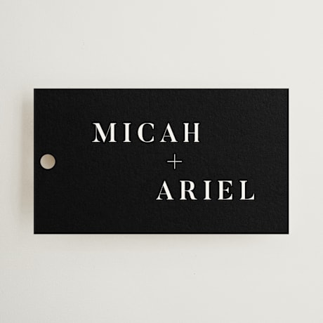 Wedding Favor Tags