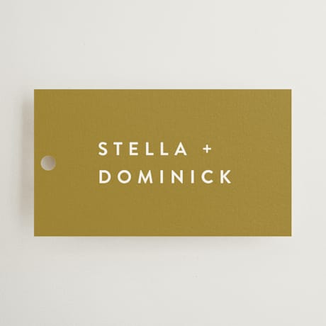 Wedding Favor Tags