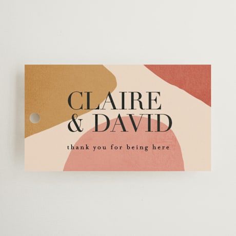 Wedding Favor Tags