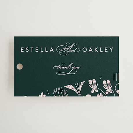 Wedding Favor Tags