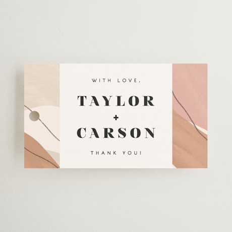 Wedding Favor Tags