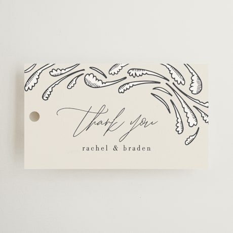 Wedding Favor Tags