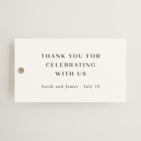 Wedding Favor Tags