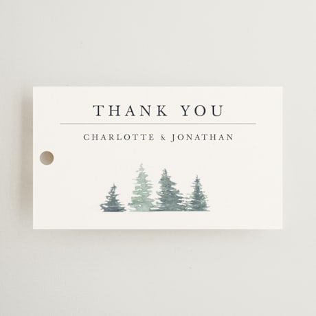 Wedding Favor Tags