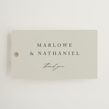 Wedding Favor Tags