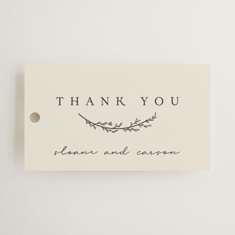 Wedding Favor Tags