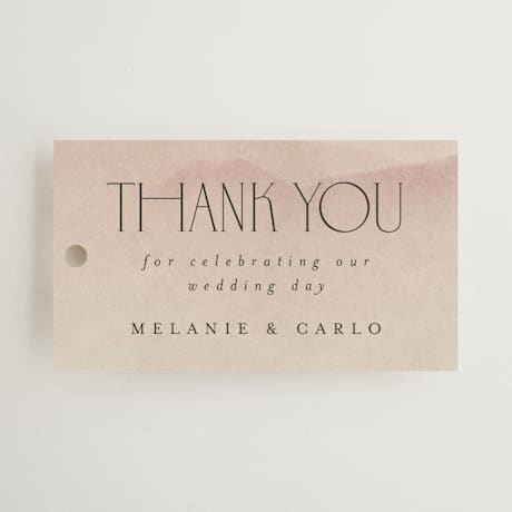 Wedding Favor Tags