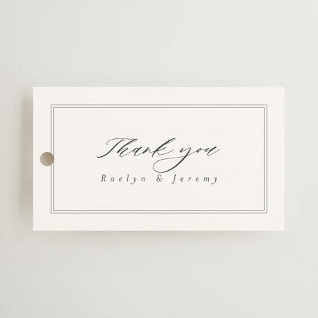 Wedding Favor Tags