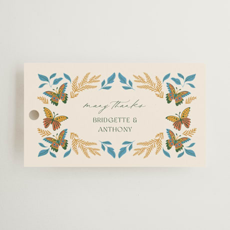 Wedding Favor Tags
