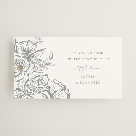 Wedding Favor Tags