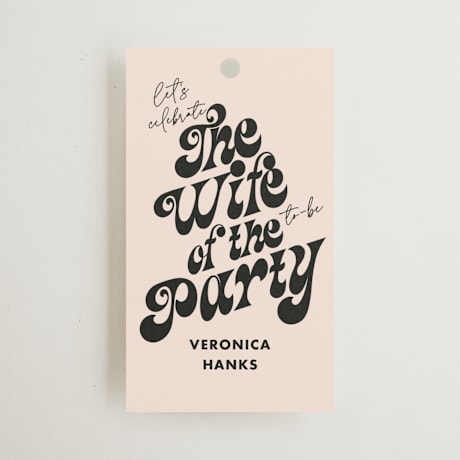Bachelorette Party Favor Tags