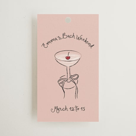 Wedding Favor Tags