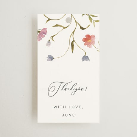 Bridal Shower Favor Tags