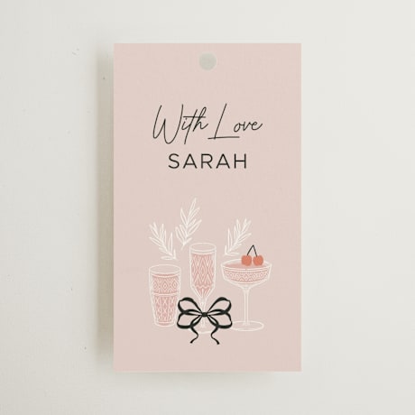 Bridal Shower Favor Tags