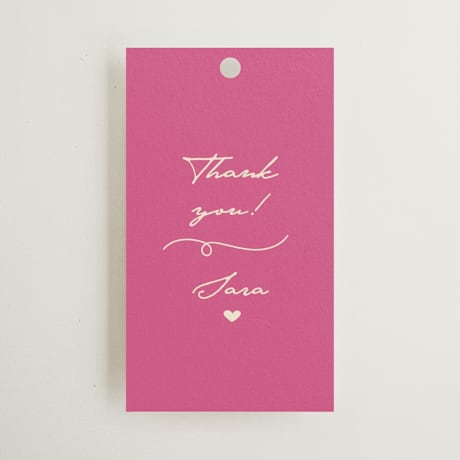 Bridal Shower Favor Tags