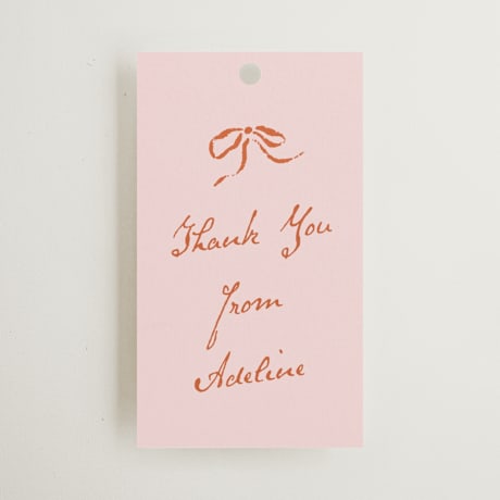 Bridal Shower Favor Tags