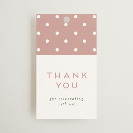 Bridal Shower Favor Tags