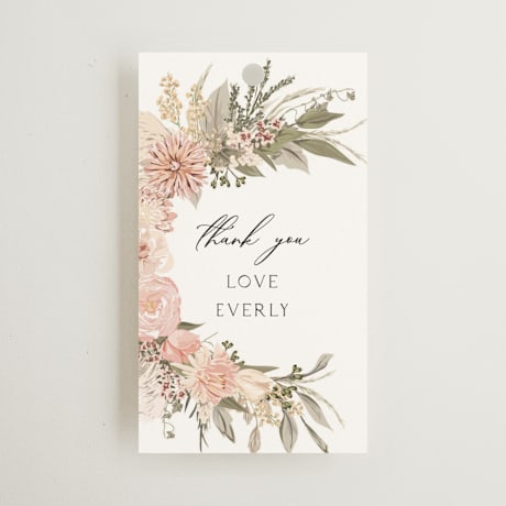 Bridal Shower Favor Tags