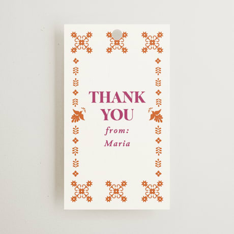 Bridal Shower Favor Tags