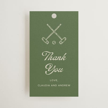 Bridal Shower Favor Tags