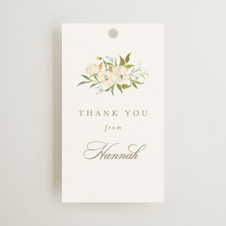 Bridal Shower Favor Tags
