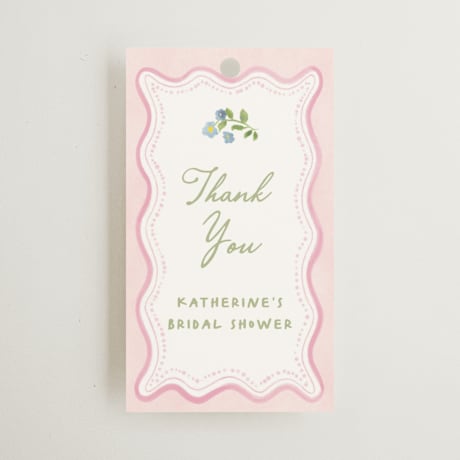 Bridal Shower Favor Tags