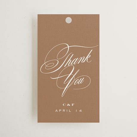 Engagement Party Favor Tags