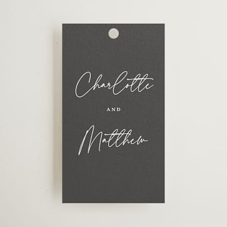 Wedding Favor Tags