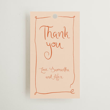 Wedding Favor Tags