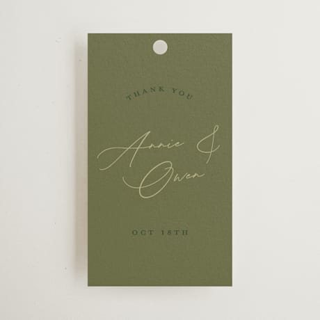 Rehearsal Dinner Favor Tags